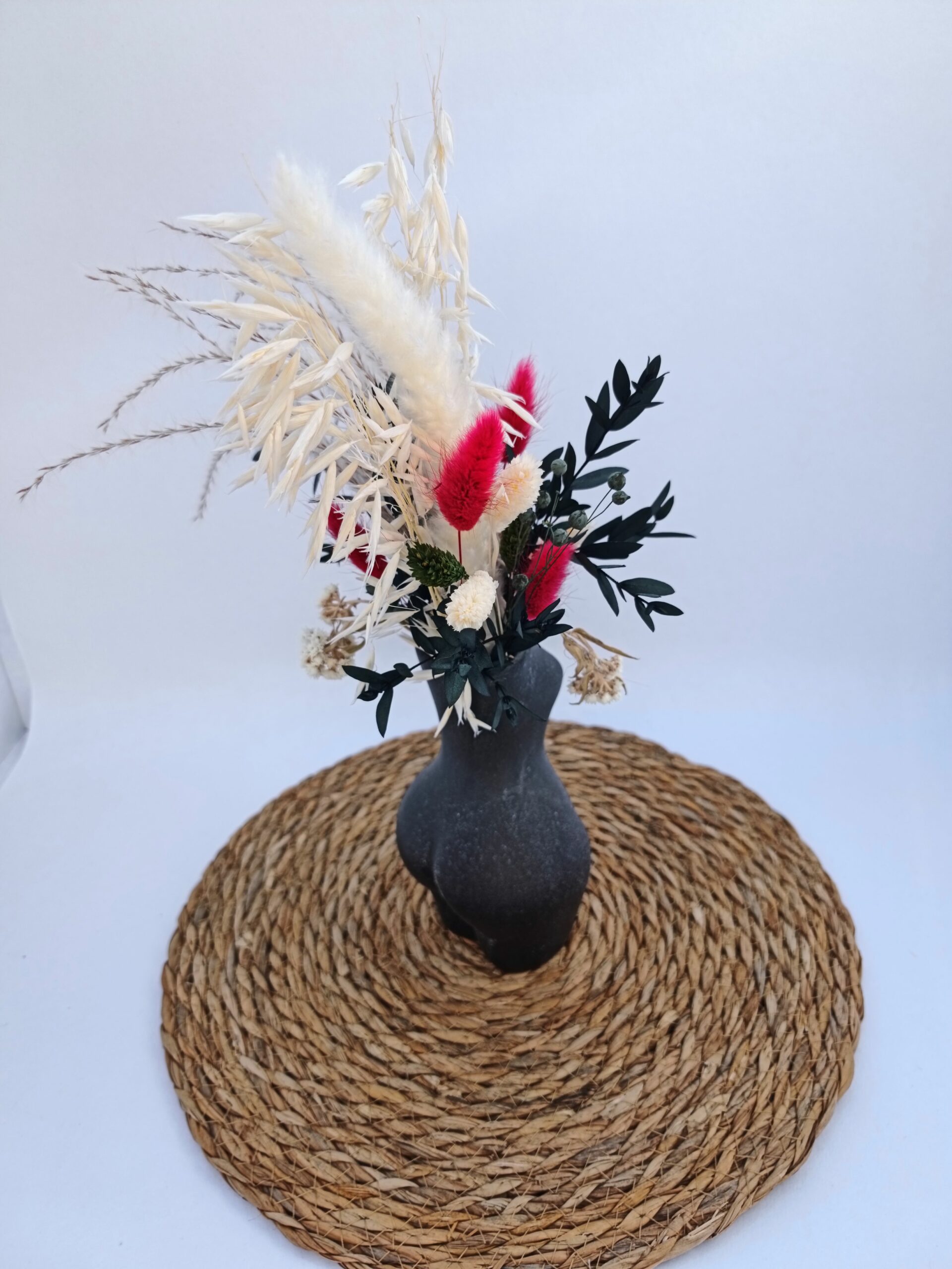 VASE NOIR BUSTE DE FEMME – Image 3